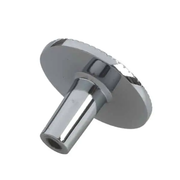 buton cristal diamant argintiu cu pietricele spate