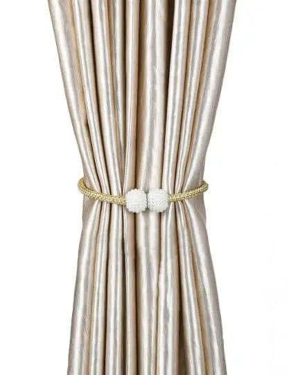 perdea clema magnetica aurie 22