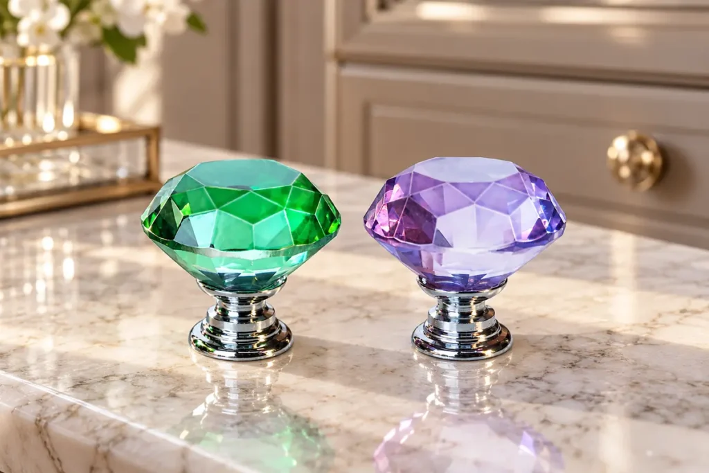 Butoni cristal mobilier: modele premium si ghid complet de alegere 2026